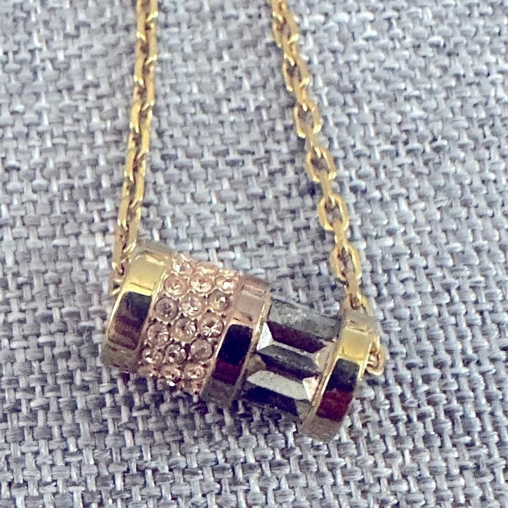 Michael Kors Rose Gold Tone Crystal Baguette 15